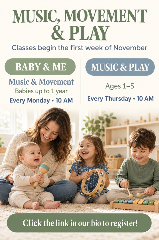 Baby and Me-baby to 1 year-Mondays November 2