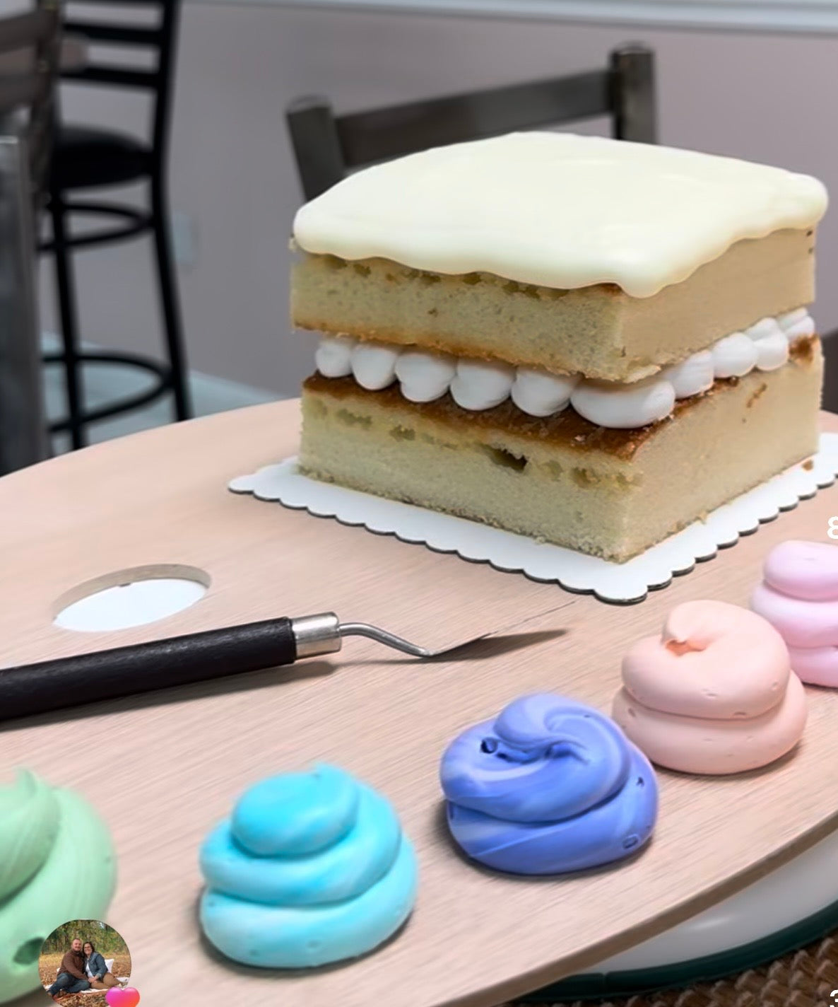Mini Cake decorating class